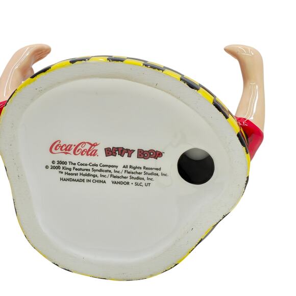 2000 Betty Boop Coca Cola Ceramic Porcelain Figurine - Picture 8 of 8